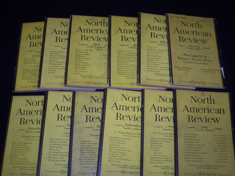 1931 NORTH AMERICAN REVIEW LOT OF 12 ISSUES - GREAT STORIES/ARTICLES - WR 1013