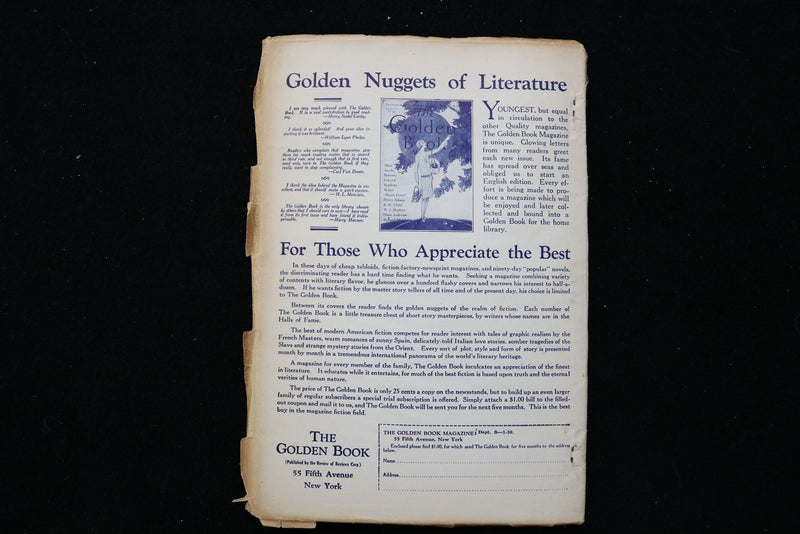 1930 JANUARY 31 THE STANDARD QUARTERLY REVIEW MAGAZINE - K 2917