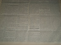1930 OCTOBER-DECEMBER LE TEMPS FRENCH NEWSPAPER BOUND VOLUME - VB 9