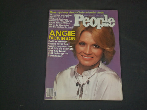 1978 NOVEMBER 27 PEOPLE MAGAZINE - ANGIE DICKINSON - B 4858