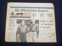 1997 NOV 26 PHILADELPHIA INQUIRER-CLINTON & JIANG AT PACIFIC RIM SUMMIT- NP 7164