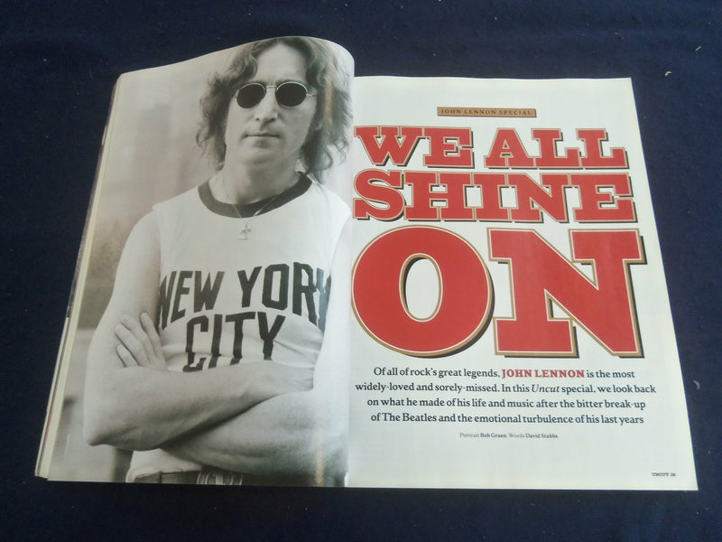 2002 NOVEMBER UNCUT MAGAZINE - JOHN LENNON - BOB DYLAN - ST 5153P