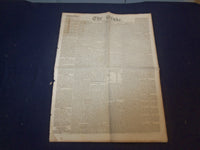 1833 SEPTEMBER 5 THE GLOBE NEWSPAPER - U.S. BANK - JACKSON - NP 5076