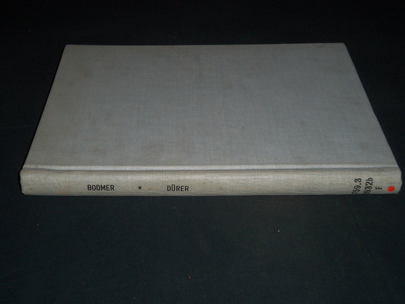 1947 DURER BY HENRI BODMER FRENCH VOLUME - 138 PLATES - Z 104