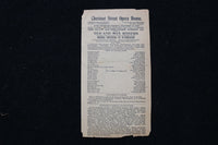 1901 DEC 30 ROGERS BROTHERS IN WASHINGTON PROGRAM - CHESTNUT ST. OPERA - K 2806