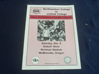 1984 DEC 8 NAIA DIVISION II CHAM. PROGRAM - NORTHWESTERN VS. LINFIELD - ST 6362G