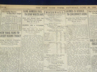 1922 JUNE 10 NEW YORK TIMES - HARDING GETS PRINCETON L.L.D. - NT 8397