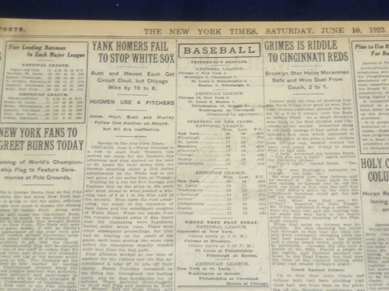 1922 JUNE 10 NEW YORK TIMES - HARDING GETS PRINCETON L.L.D. - NT 8397