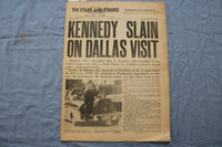 1963 THE STARS AND STRIPES NEWSPAPER-PRESIDENT KENNEDY SLAIN- LOT OF 2 - NP 9206