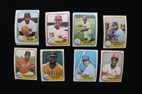 1981 FLEER BASEBALL CARDS - ASSORTED STARS - LOT OF 40 CARDS - NM-MT - #267