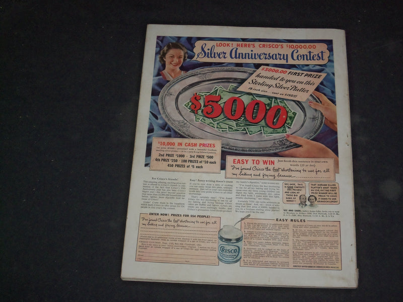 1937 FEBRUARY WOMAN'S HOME COMPANION MAGAZINE - ILLUSTRATED COVER - B 4079