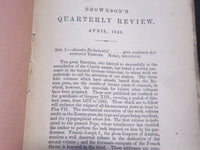 1847-1875 BROWNSON'S QUARTERLY REVIEW MAGAZINE LOT OF 23 ISSUES - WR 1293