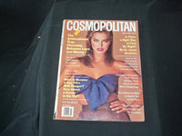 1985 MARCH COSMOPOLITAN MAGAZINE - RENEE SIMONSEN, PHOTO BY SCAVULLO - B 5473