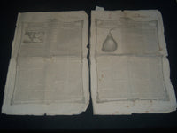 1852 BOSTON CULTIVATOR LOT OF 2 - DANIEL WEBSTER DEATH & FUNERAL - NP 3969