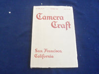 1910 OCTOBER CAMERA CRAFT MAGAZINE - SAN FRANCISCO - PHOTOS & ADS - SP 9336H