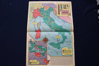 1939 AUG 27 SUNDAY NEWS PICTURE NEWSPAPER -RAY MILLAND- ITALY COLOR MAP- E 22701