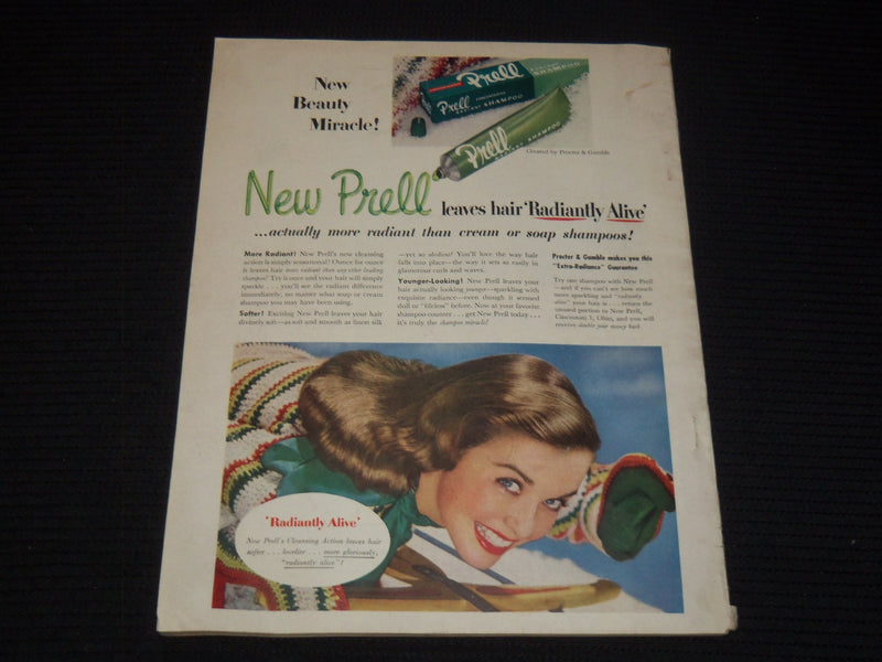 1952 JANUARY MODERN SCREEN MAGAZINE - AVA GARDNER COVER - E 12293