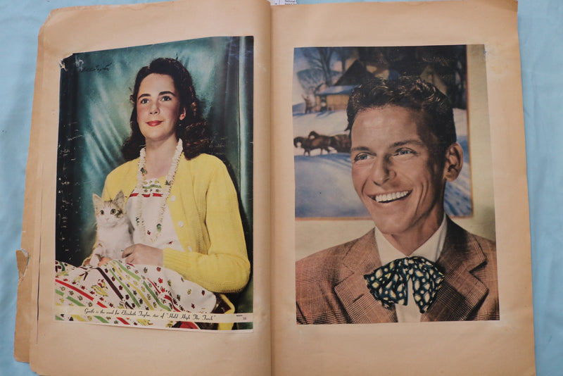 MOVIE STARS COLOR MAGAZINE PHOTOS SCRAPBOOK - FRANK SINATRA - E 26490