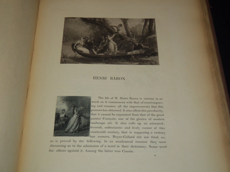 1883 SOCIETY OF FRENCH AQUARELLISTS 2 VOLUMES NO. 132 BY EDWARD STRAHAN - #8