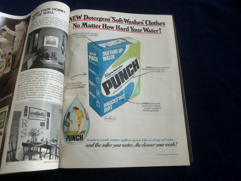 1968 JAN BETTER HOMES AND GARDENS MAGAZINE - NICE COVER, PHOTOS & ADS - ST 4628P