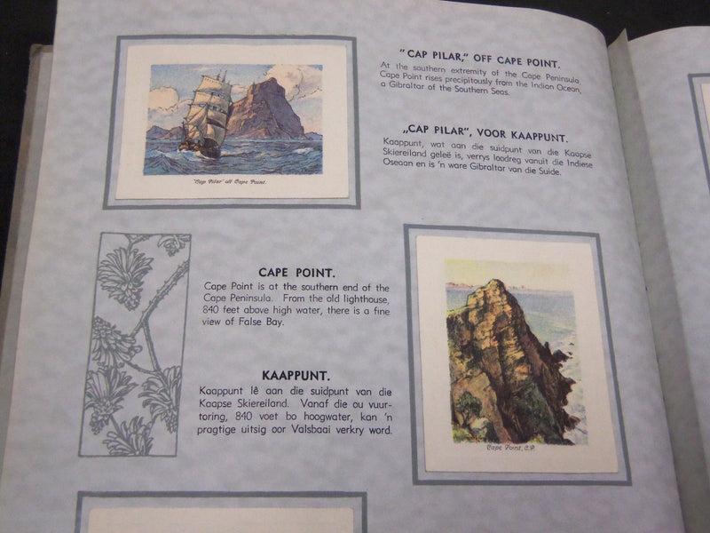 1930'S OUR LAND ONS LAND BY CHARLES PEERS TOBACCO CARDS ALBUM - KD 3388