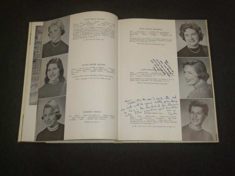 1957 HORACE GREELEY HIGH SCHOOL YEARBOOK - CHAPPAQUA, NEW YORK - YB 2118