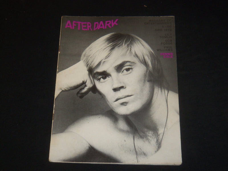 1972 JUNE AFTER DARK MAGAZINE - DENNIS COLE COVER - SP 4051