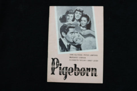 1949 LITTLE WOMEN - DANISH MAGAZINE - ELIZABETH TAYLOR COVER - E 26425