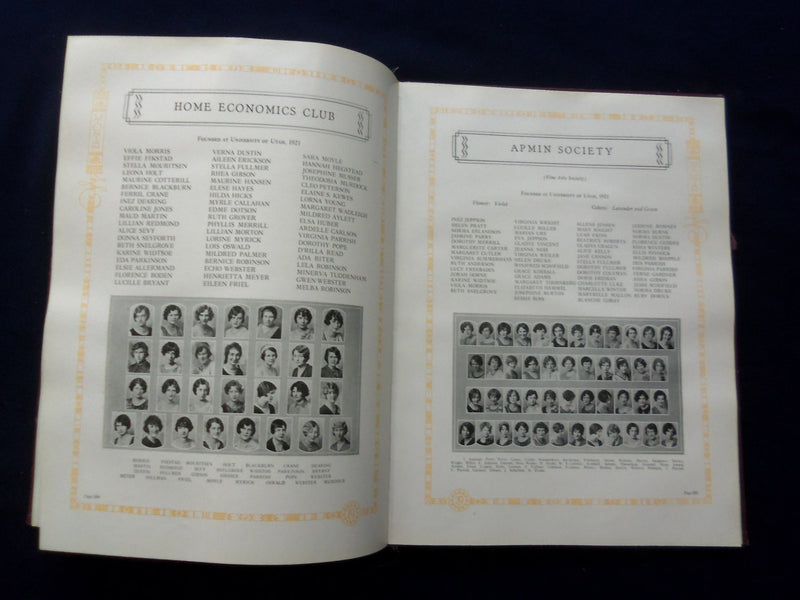 1929 THE UTONIAN UNIVERSITY OF UTAH YEARBOOK - SALT LAKE CITY, UTAH - YB 3123