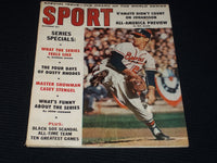 1959 SPORT MAGAZINE - WARREN SPAHN NFL MLB NBA NHL - E 41