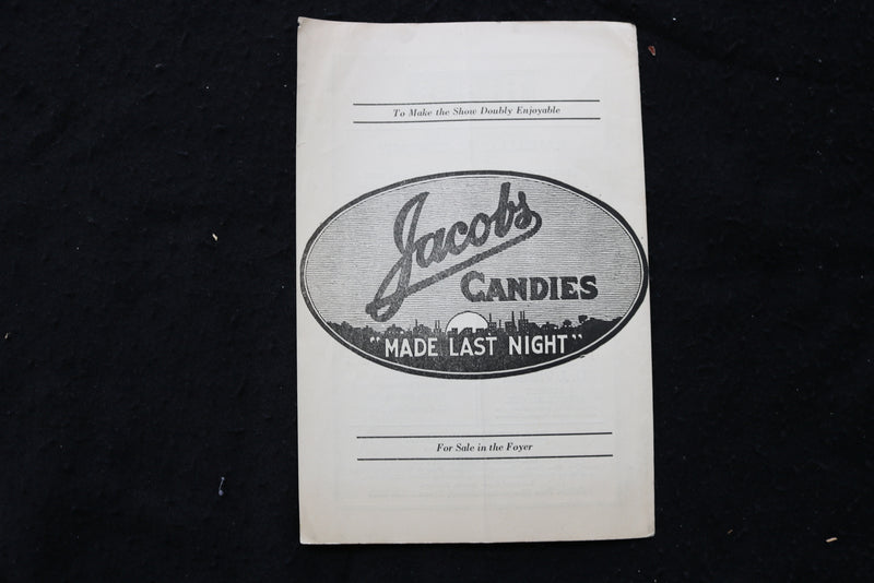 1934 TULANE THEATRE PROGRAM - WALTER HAMPDEN - K 1808
