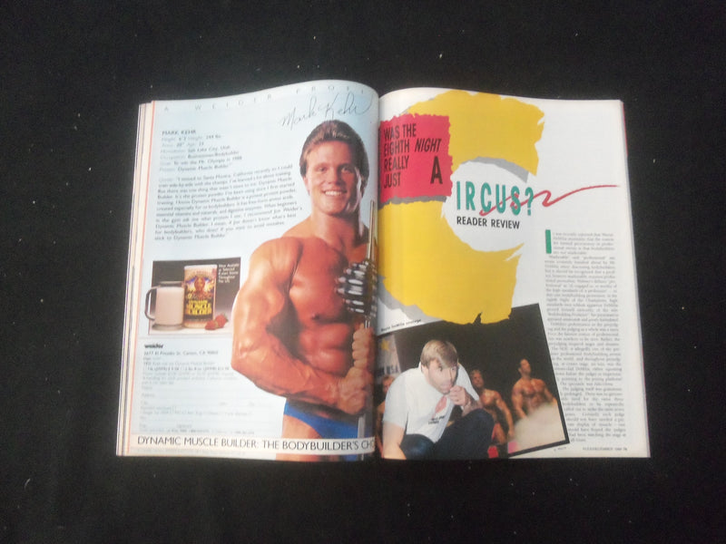 1986 DECEMBER FLEX MAGAZINE - GLADYS MAKES HER MOVE! - SP 1522J