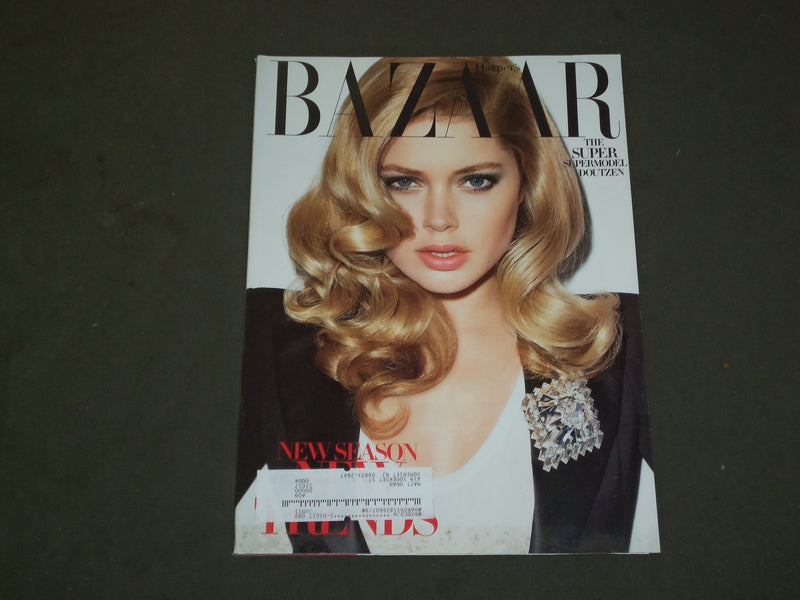 2009 JULY HARPER'S BAZAAR MAGAZINE - DOUTZEN KROES COVER - B 3628