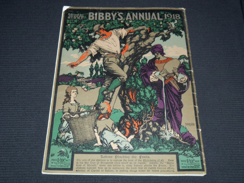 1918 BIBBY'S ANNUAL EDITED BY JOSEPH BIBBY - ILLUSTRATIONS & PHOTOS- ST 1676E