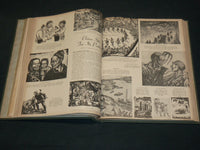 1945 NOV-1946 OCT TRAVEL MAGAZINE BOUND VOLUME - GREAT COVERS - KD 5987