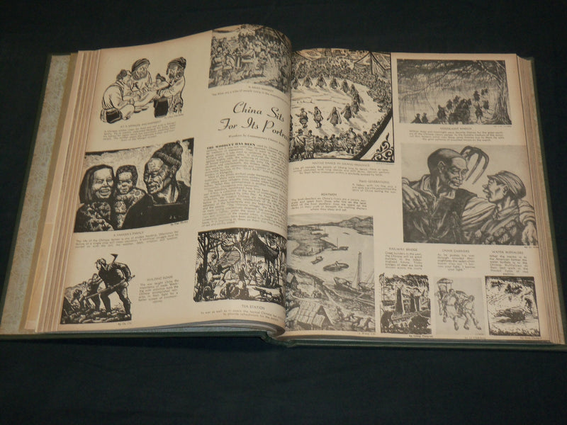 1945 NOV-1946 OCT TRAVEL MAGAZINE BOUND VOLUME - GREAT COVERS - KD 5987