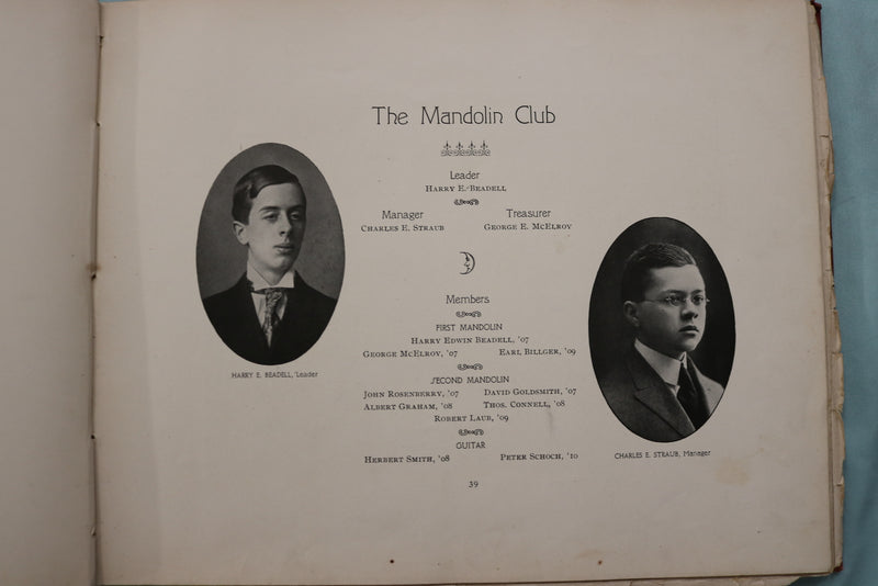 1907 THE RECHAUFFE EASTON HIGH SCHOOL YEARBOOK - EASTON, PENNSYLVANIA - YB 3542