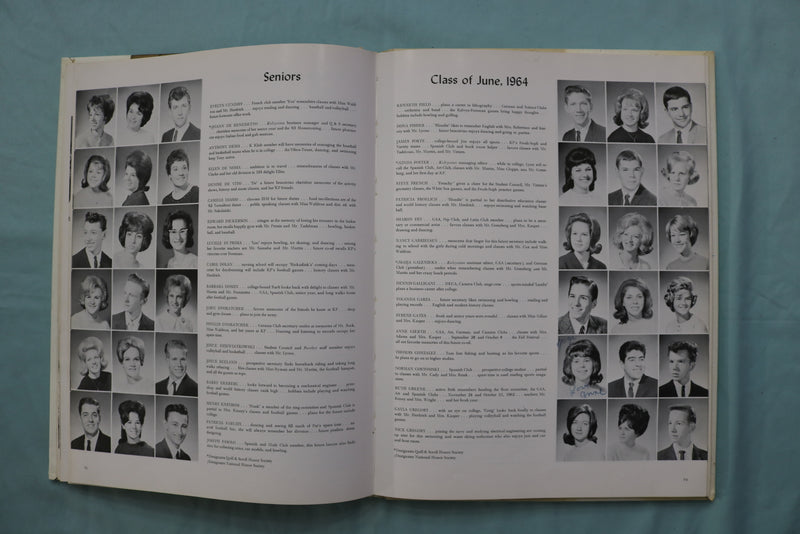 1964/1965 KELVYNIAN KELVYN PARK HIGH SCHOOL YEARBOOK - CHICAGO, IL - YB 3562