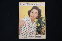 1953 OCTOBER 24 STAR WEEKLY MAGAZINE - RUTH ROMAN COVER - E 26137