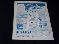 1938 APRIL FLYING ACES MAGAZINE ILLUSTRATED FRONT COVER - E 190