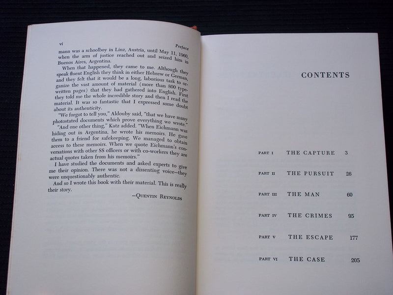 1960 MINISTER OF DEATH ADOLF EICHMANN STORY HARDCOVER BOOK - KD 7576
