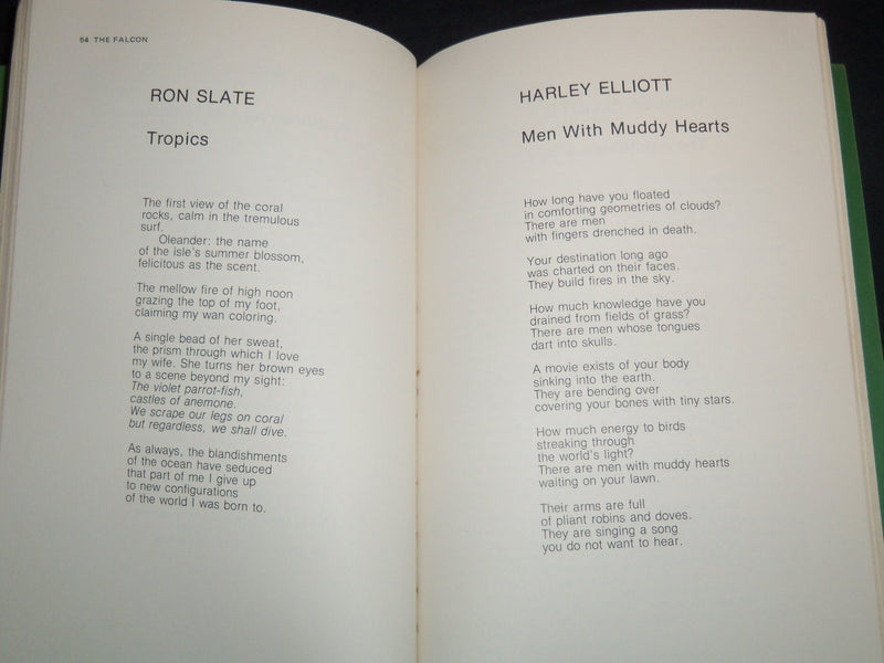 1975 WINTER THE FALCON POETRY MAGAZINE ISSUE 11 - MANSFIELD COLLEGE - J 8927