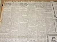 1920 AUGUST 8 NEW YORK TIMES - COX STANDS SQUARELY FOR LEAGUE - NT 8545