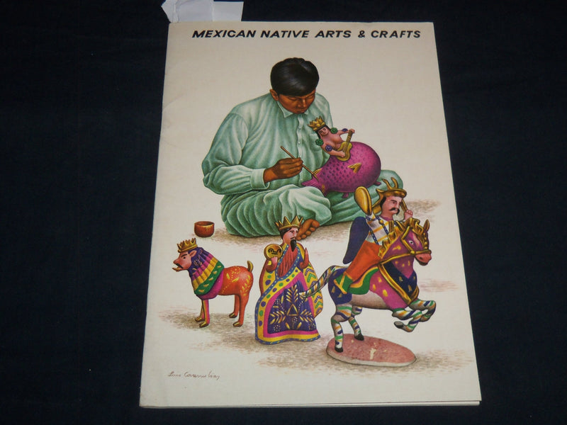 1960'S MEXICAN NATIVE ARTS & CRAFTS BOOK BY LUIS COVARRUBIAS - J 8550
