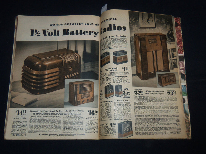 1940 MONTOGOMERY WARD MID-WINTER SALE CATALOG - J 9157