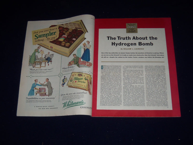 1950 JUNE 24 THE SATURDAY EVENING POST MAGAZINE - ILLUSTRATED COVER - SP 5584