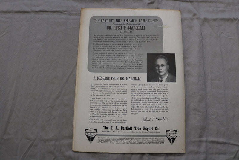 1947 JAN 1 HORTICULTURE ILLUSTRATED MAGAZINE - NICE SCENERY COVER - ST 1014A