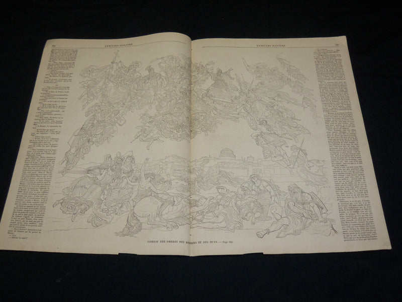 1859 L'UNIVERS ILLUSTRE FRENCH MAGAZINE LOT OF 15 - NICE ILLUSTRATIONS - NP 5342