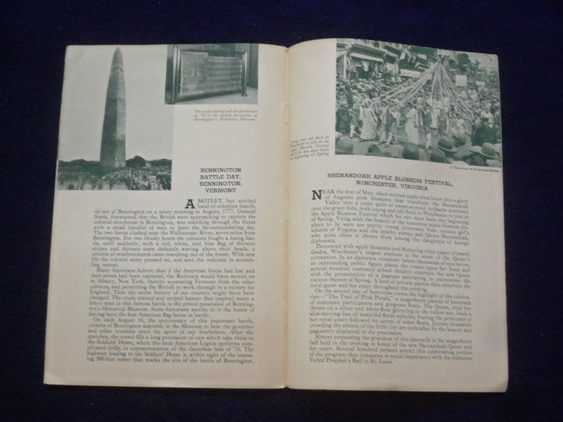1936 ANNUAL EVENTS IN THE UNITED STATES SOFTCOVER BOOK BY FREDERIC HASKIN-J 9642