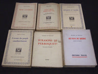 1930'S-1960'S ASSORTED FRENCH SOFTCOVER BOOK LOT OF 12 - KD 2102